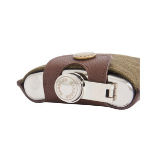 Barbour Padbury Quilted Hip Flask